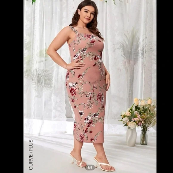 SHEIN | Dresses | Pink Shein Dress | Poshmark